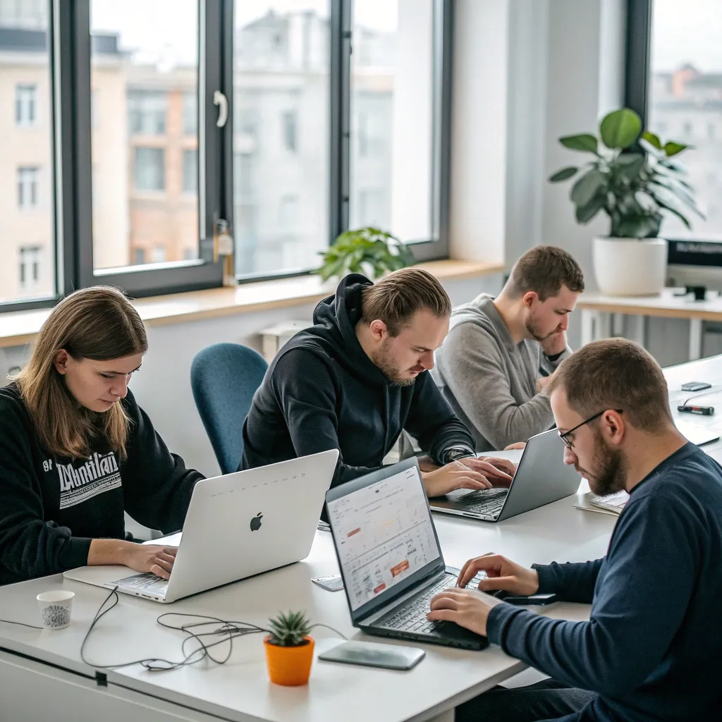 JOVRALEX Team at Work