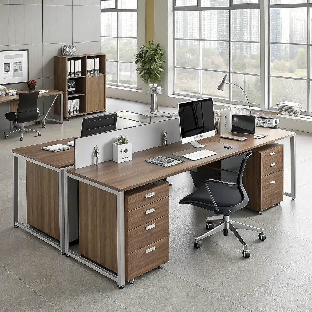 Professional office furniture setup