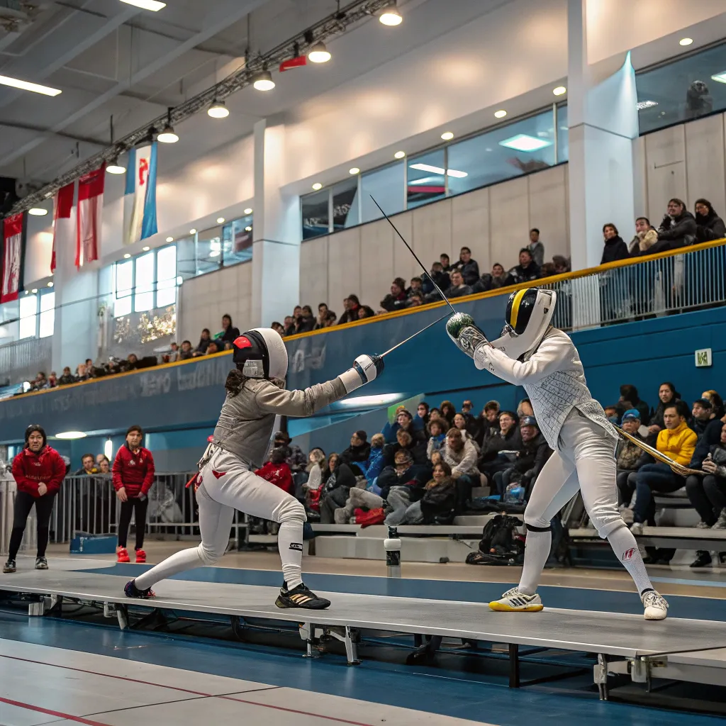 Fencing event gathering